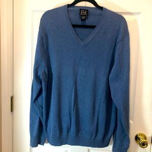 Jos. A. Bank Pima Cotton long sleeve v neck sweater size large